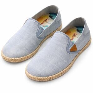 OluKai Kaula Pa’a Kapa Espadrille Slip On Shoes Size 8.5